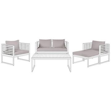 Outdoor Kissenbezug Set aus Polyester Skandinavisch BERMUDA