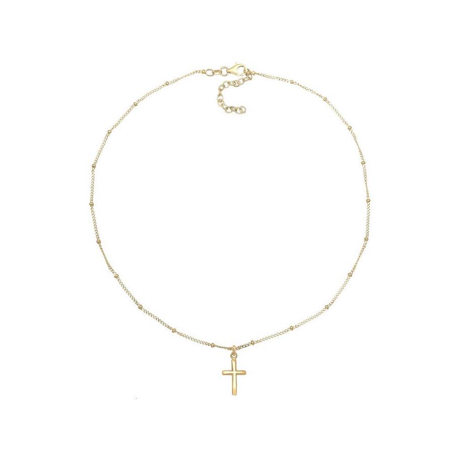 Elli  Collier Choker Pendentif Croix 