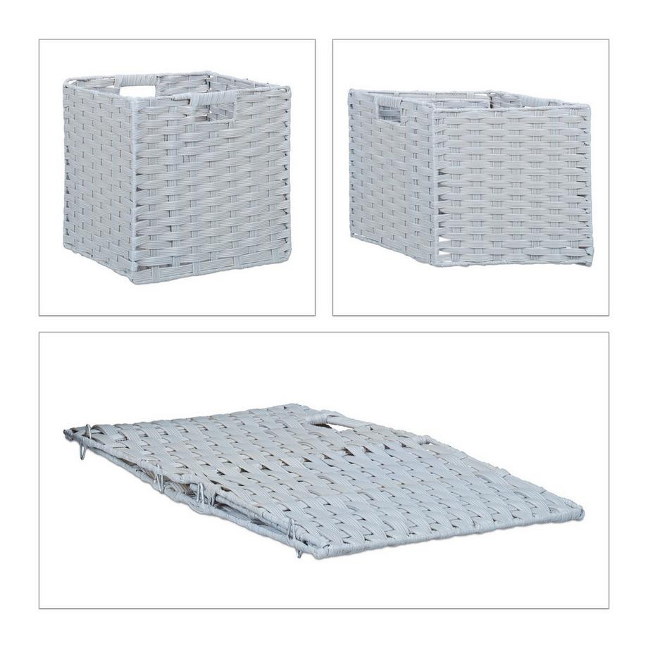 Northix Set di 2 cestini portaoggetti  