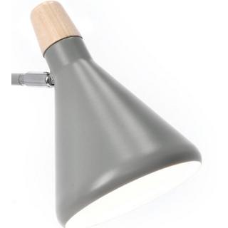 mutoni Lampada da tavolo Brill grigio 26x15x46  