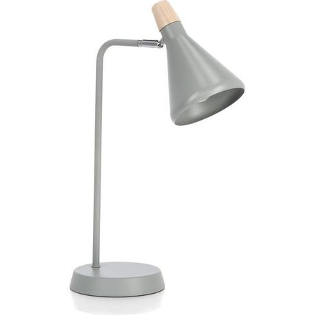 mutoni Lampe à poser Brill gris 26x15x46  