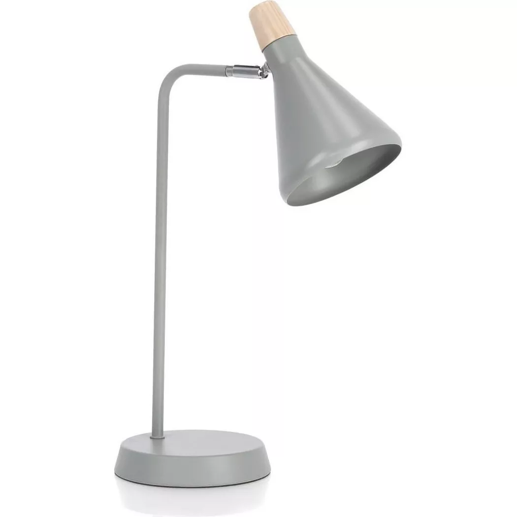 mutoni – Tischlampe Brill 26x15x46, One Size, Grau