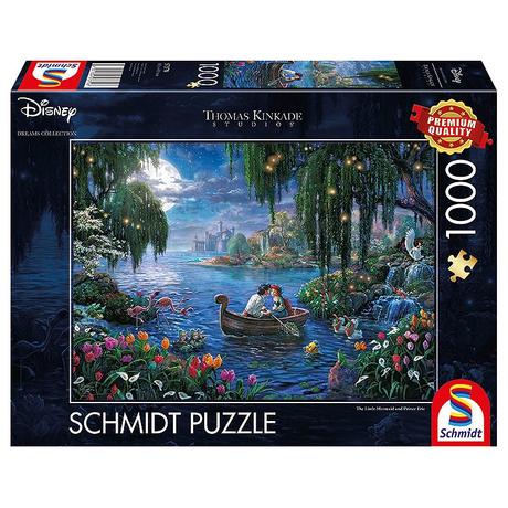 Schmidt  Puzzle The Little Mermaid and Prince Eric (1000Teile) 