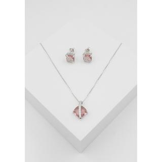 MUAU Schmuck  Parure en argent 925 Zircone, 11mm 