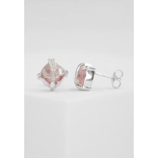 MUAU Schmuck  Parure en argent 925 Zircone, 11mm 