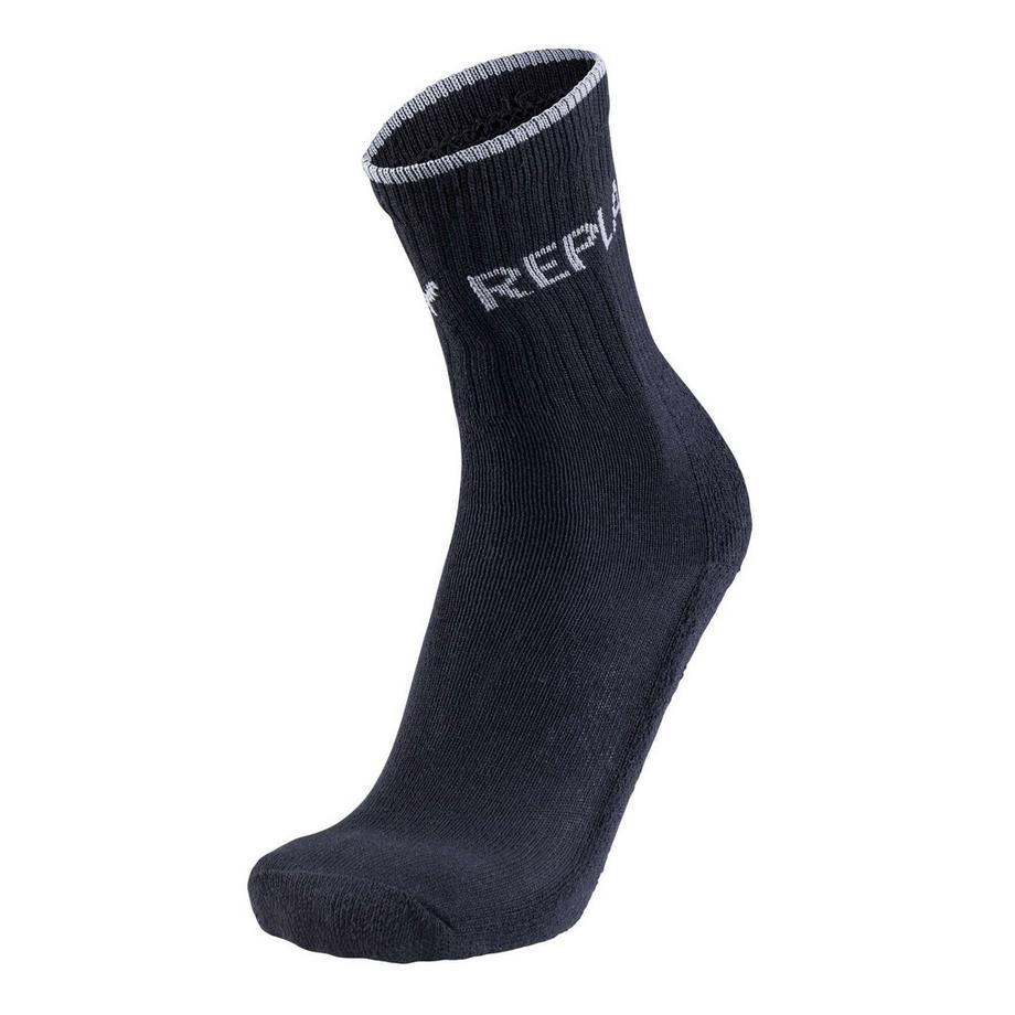 REPLAY Tennis Leg Logo 3er Pack Socken  