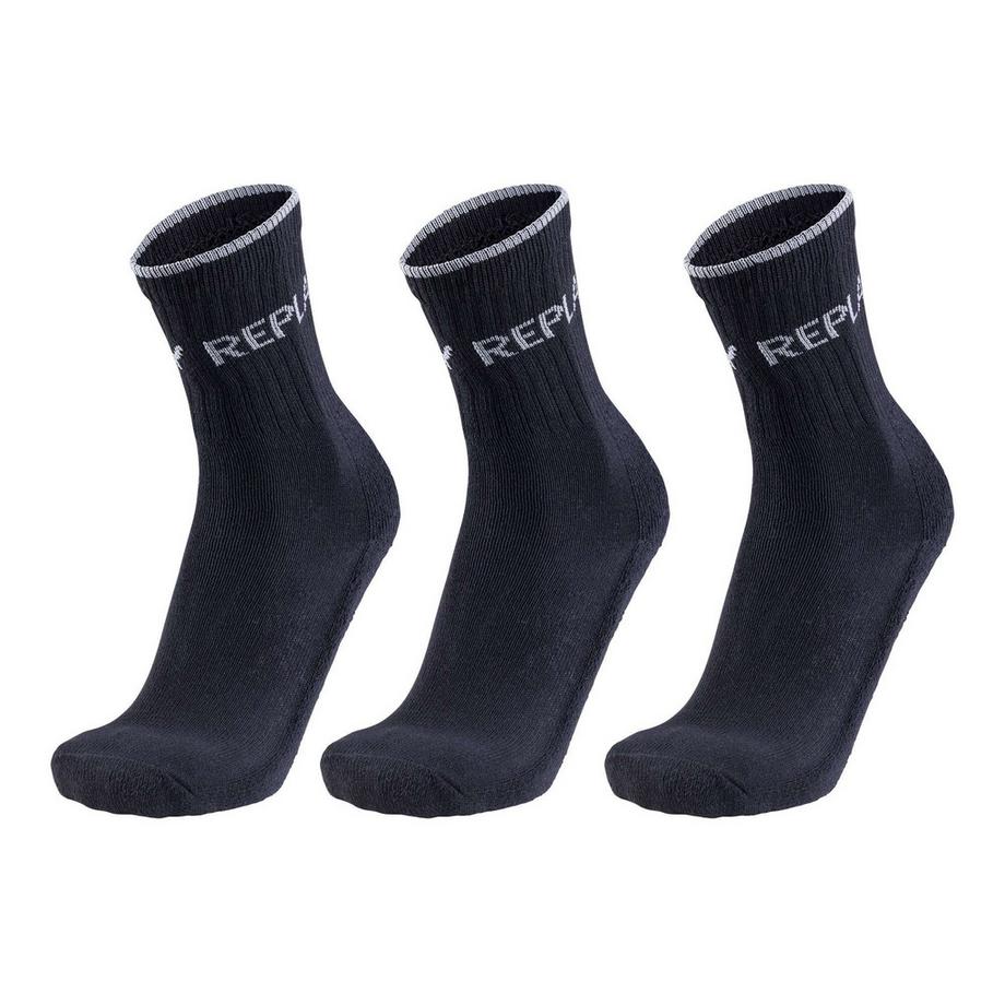 Socken  3er Pack-REPLAY TENNIS Leg Logo 3Prs Banderole