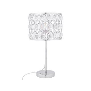 Beliani Lampe à poser en Métal Glamour TENNA  