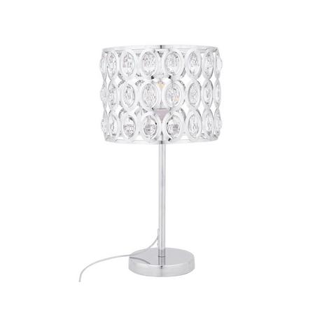 Beliani Lampe à poser en Métal Glamour TENNA  