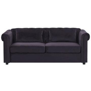 Schlafsofa aus Samtstoff Glamourös CHESTERFIELD