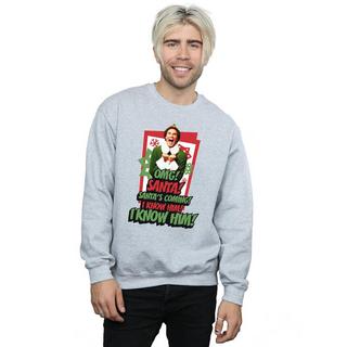 Elf  OMG Santa Sweatshirt 