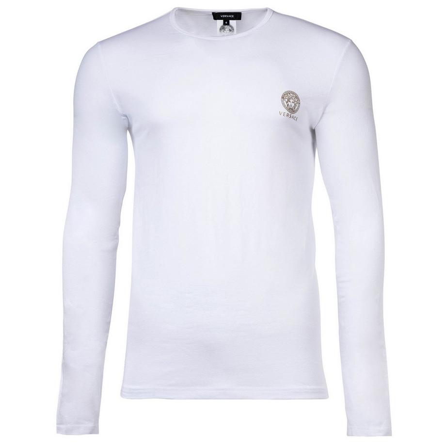 VERSACE T-shirt à manches longues Coupe ajustée  
