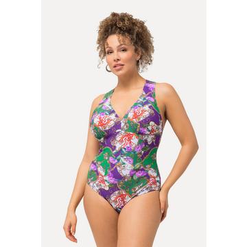 Maillot de bain avec bretelles en macramé et bonnets souples. Matière recyclée