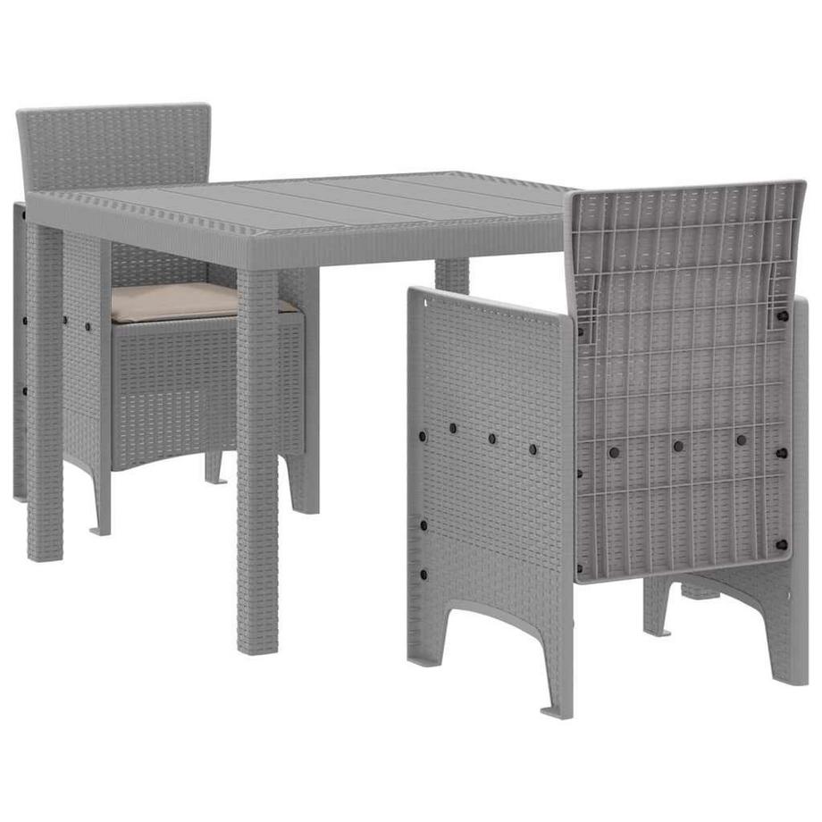 Set de repas de jardin polypropylène