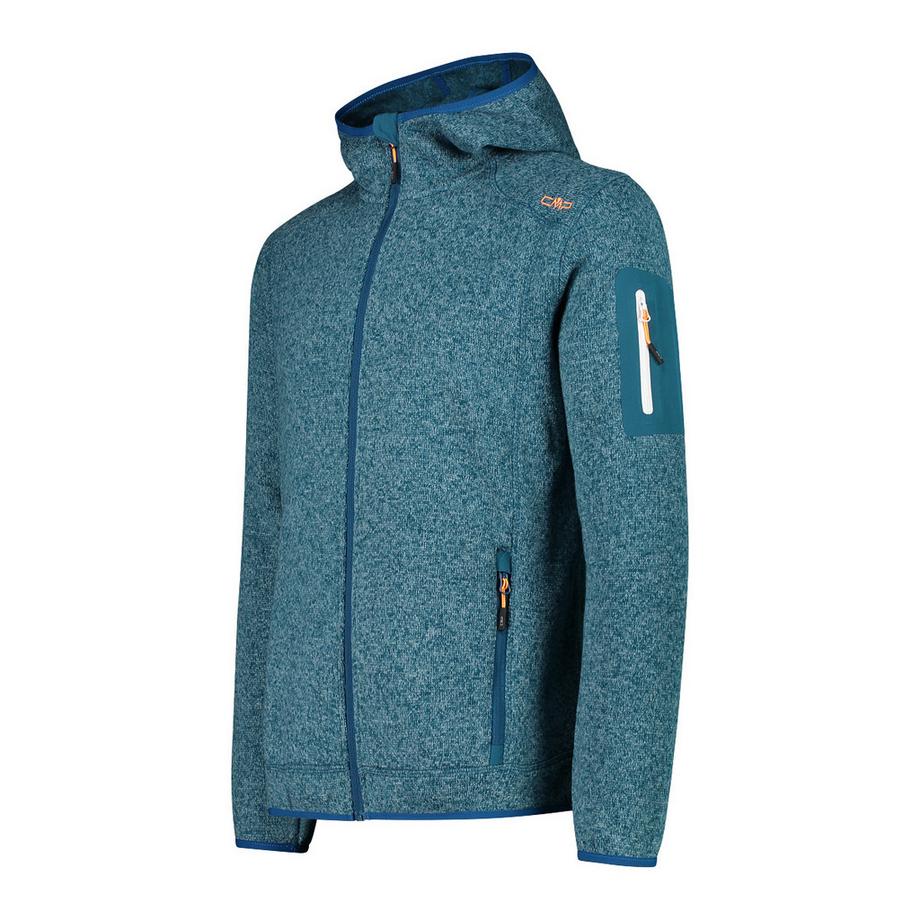 CMP Giacca con Cappuccio Knit-Tech  