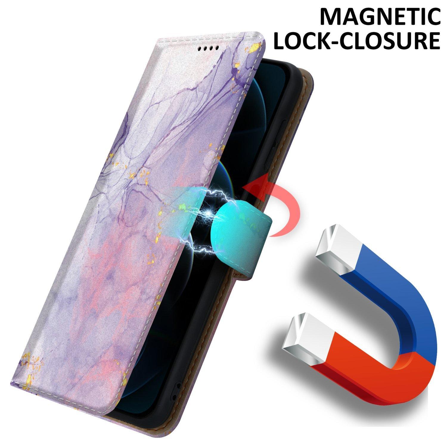 Cadorabo  Housse compatible avec Apple iPhone 13 PRO MAX - Coque de protection avec fermeture magnétique, fonction de support et compartiment pour carte 