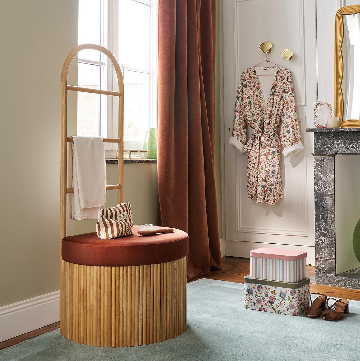 La Redoute Intérieurs 2er-Set Aufbewahrungsboxen Shirley mit Deckel  