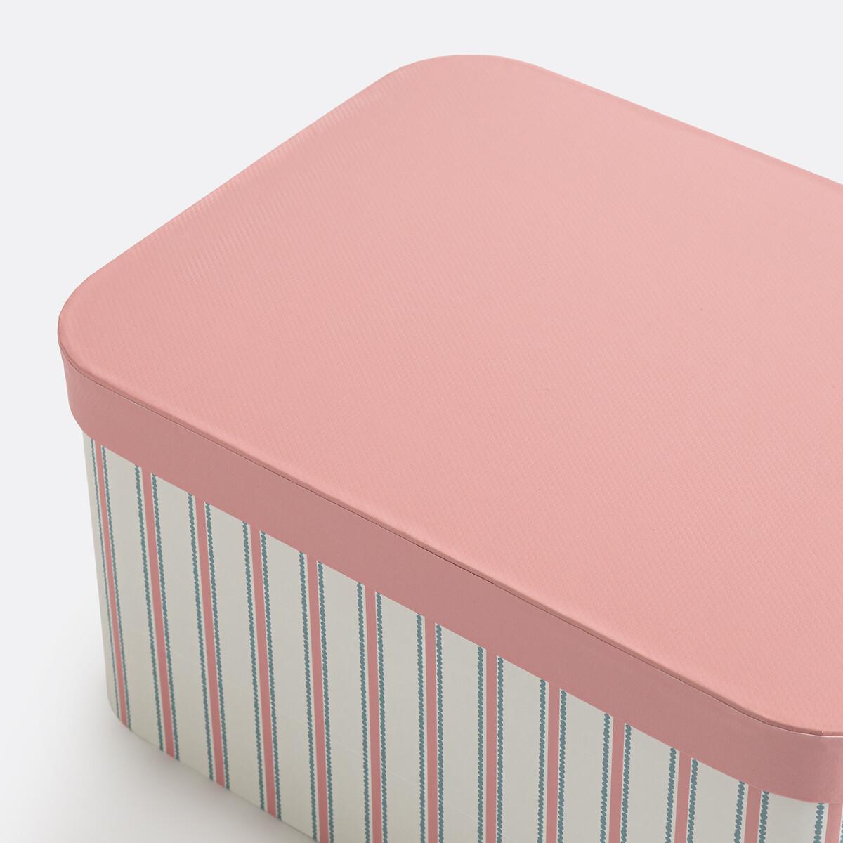 La Redoute Intérieurs 2er-Set Aufbewahrungsboxen Shirley mit Deckel  