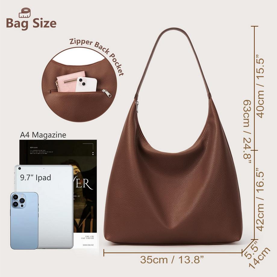 Only-bags.store Hobo Schultertasche Shopper Tote  