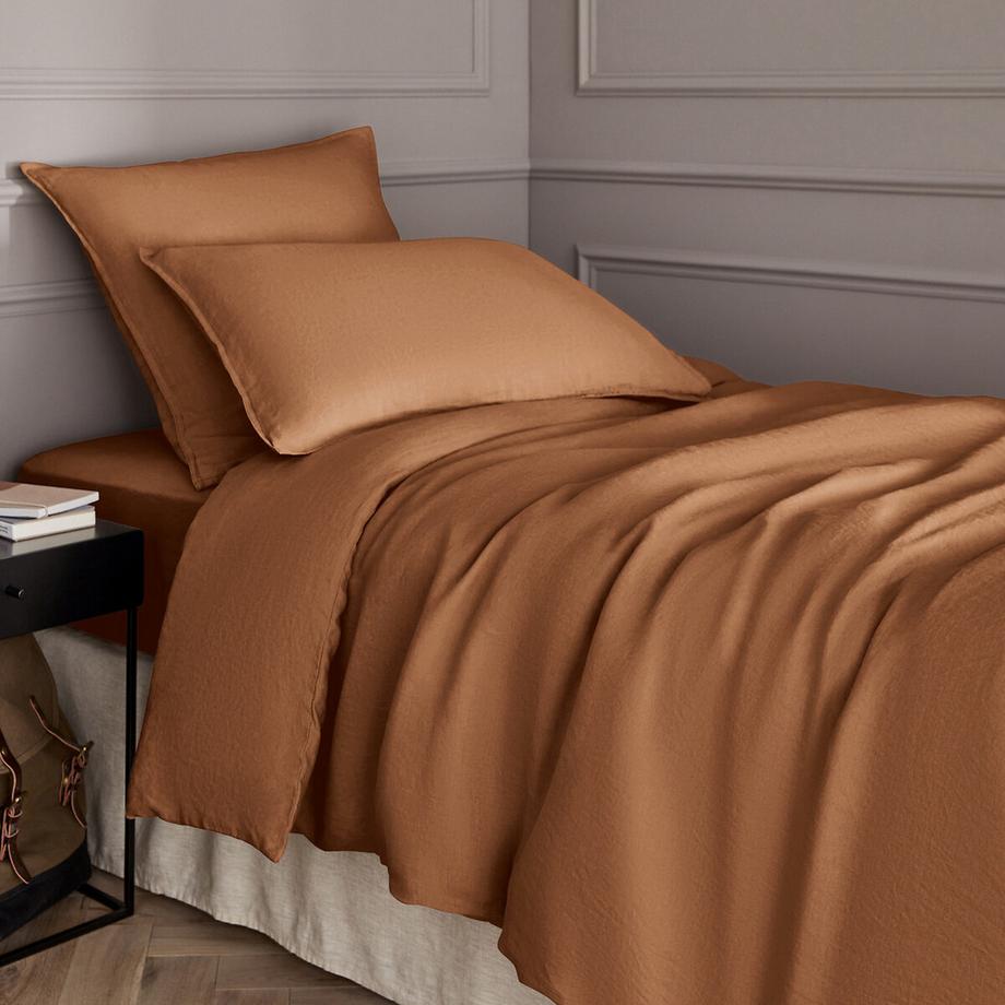 Housse de couette enfant lin lavé