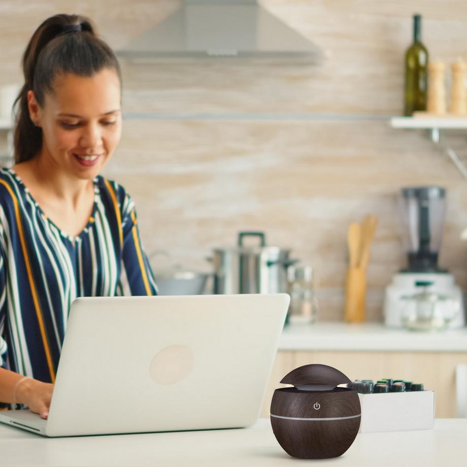 Northix  Diffuseur de parfum aspect bois 