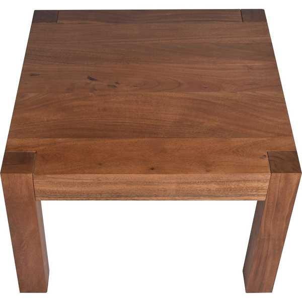 mutoni Couchtisch Akazie natur 60x60  