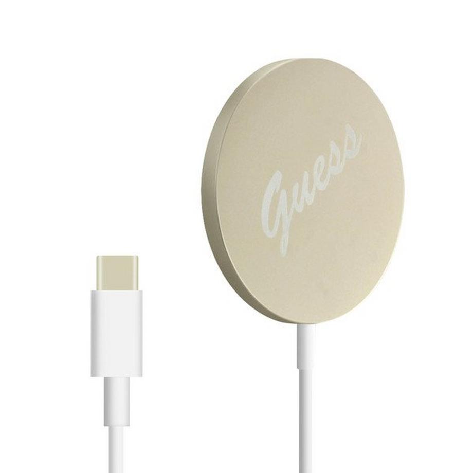 GUESS  MagSafe iPhone Guess Ladegerät - Gold 