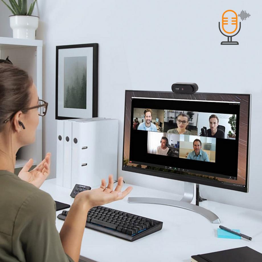 Avizar  Webcam USB con microfono LinQ HD1090 