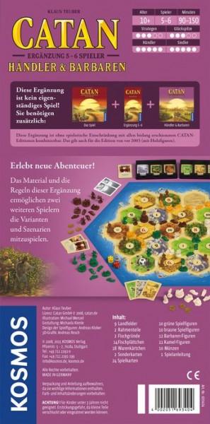 Kosmos  Spiele Erweiterung 5-6 Spieler Händler & Barbaren 