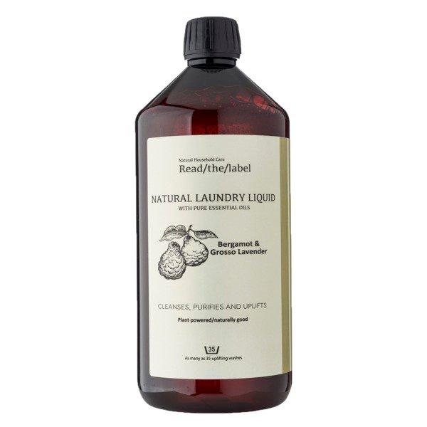 Image of Read The Label London Natürliches Waschmittel - Bergamotte & Grosso Lavendel - 1000ml