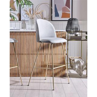 Beliani Set di 2 sedie alte en Velluto Moderno ARCOLA  