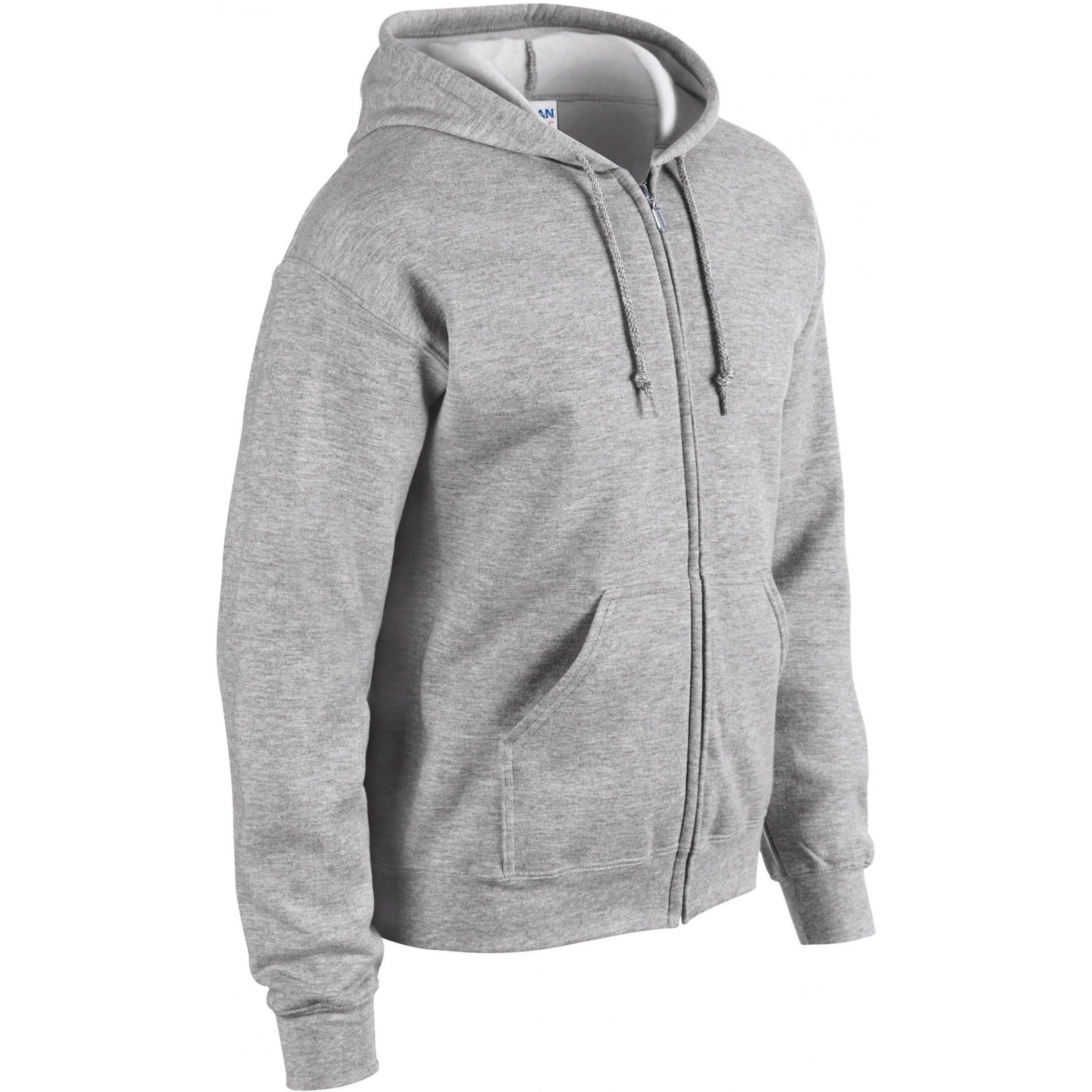 Gildan  sweatshirt à capuche zippé gidan heavy bend ® 