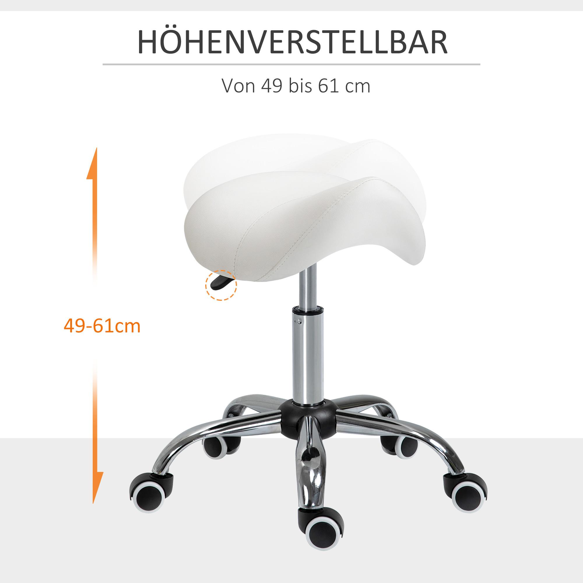 HOMCOM Tabouret de selle  