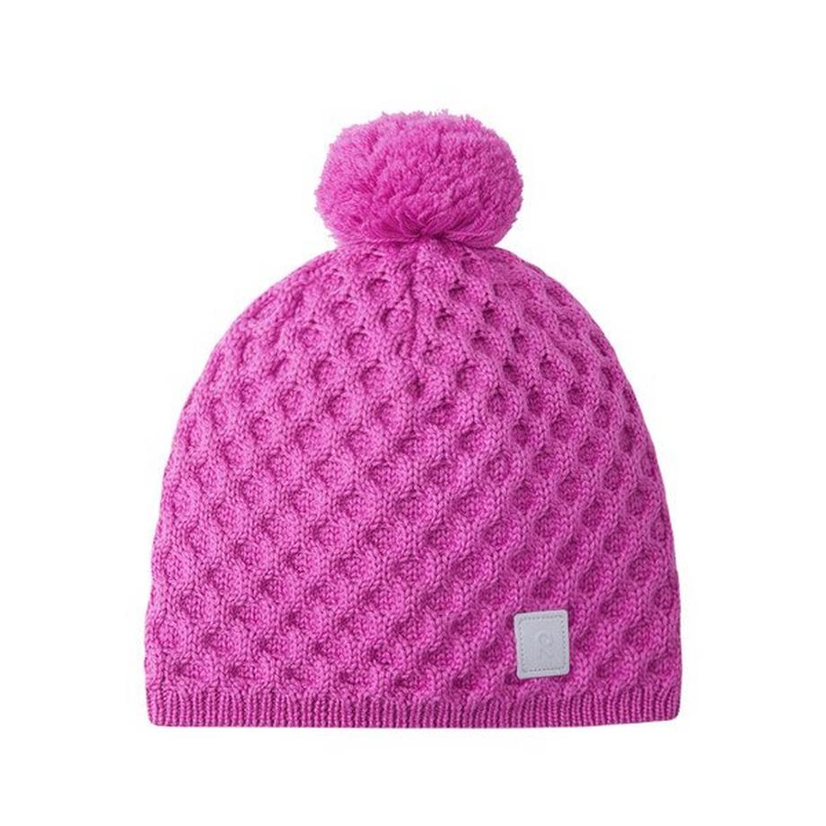 Reima  Kinder Wollmütze Nyksund Magenta purple 