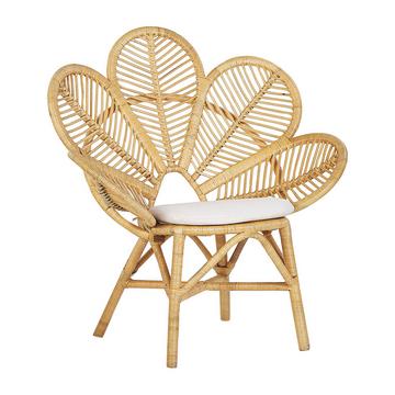 Sedia da giardino en Rattan Boho FLORENTINE