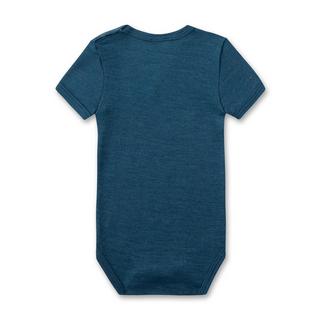 Sanetta  Merino/Seide Body uni blau 