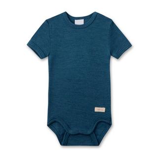 Sanetta  Merino/Seide Body uni blau 