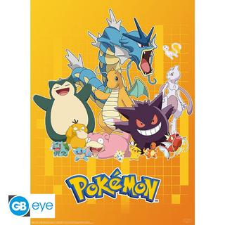 Abystyle  Poster - Set of 2 - Pokemon - Pikachu & Friends 