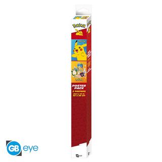 Abystyle  Poster - Pack de 2 - Pokemon - Pikachu & Friends 