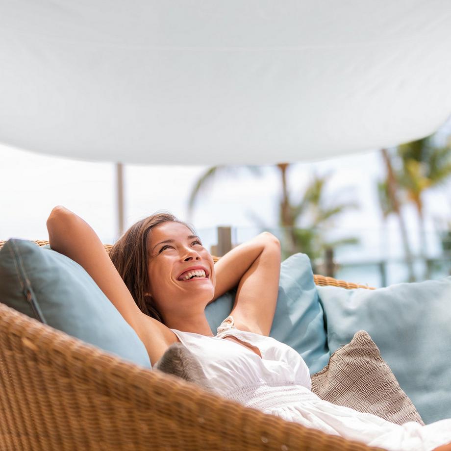 B2X Sonnensegel quadratisch  