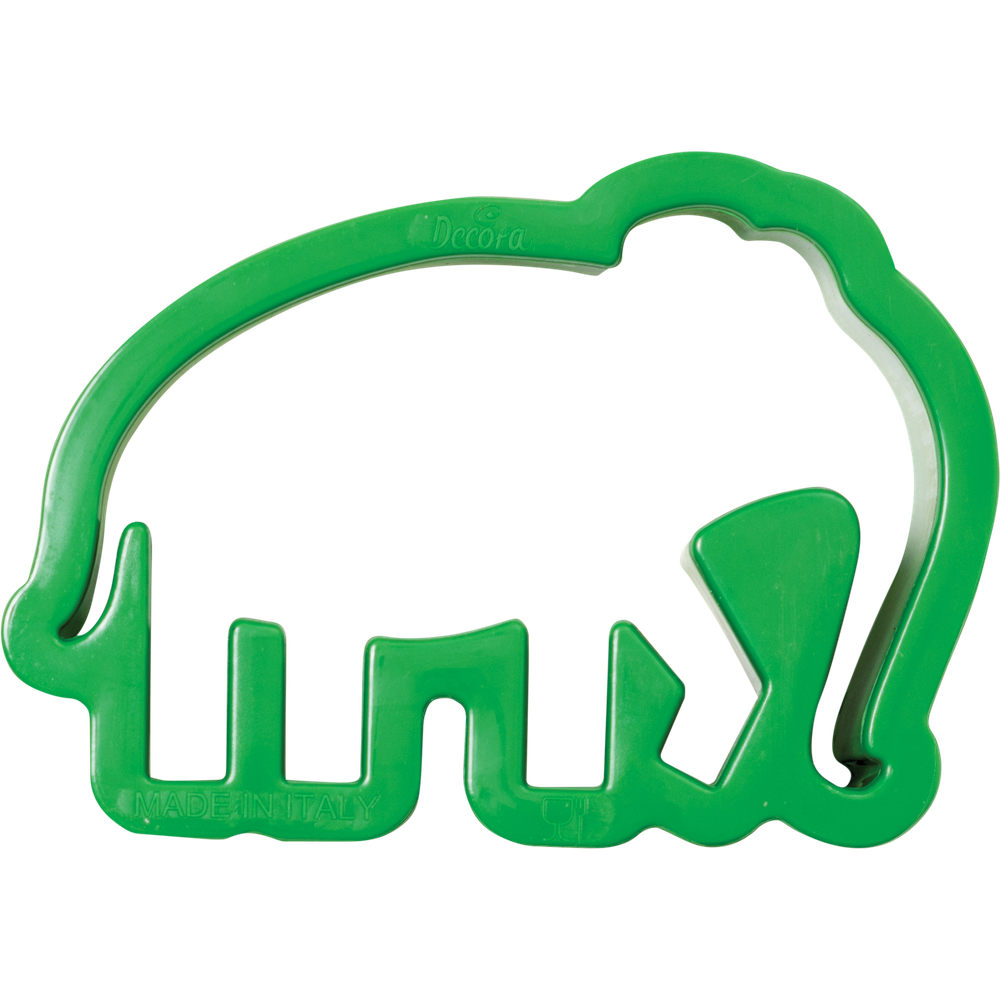 Decora Cookie Cutter Elefante e Coccodrillo 2 pezzi  