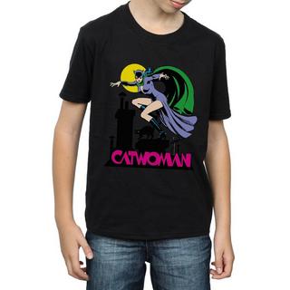 DC COMICS  Catwoman Text Logo TShirt 