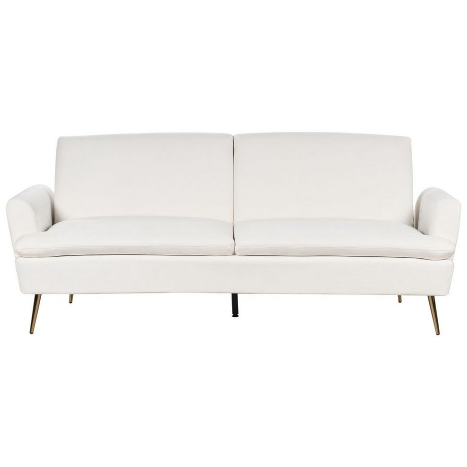 Beliani Canapé-lit en Velours Glamour VETTRE  