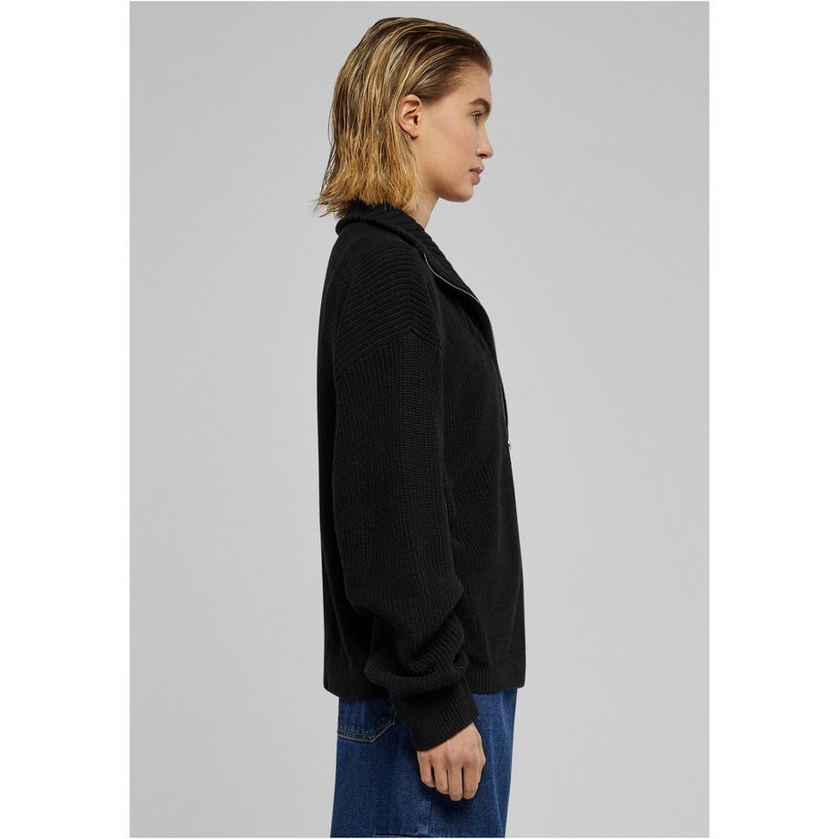 URBAN CLASSICS Strickjacke mit Reissverschluss  
