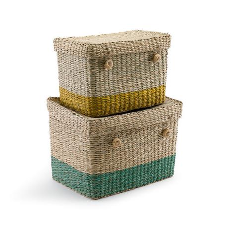 La Redoute Intérieurs 2er-Set Körbe Fanero  