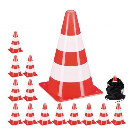 B2X  Pylone, 14 Stück, orange 