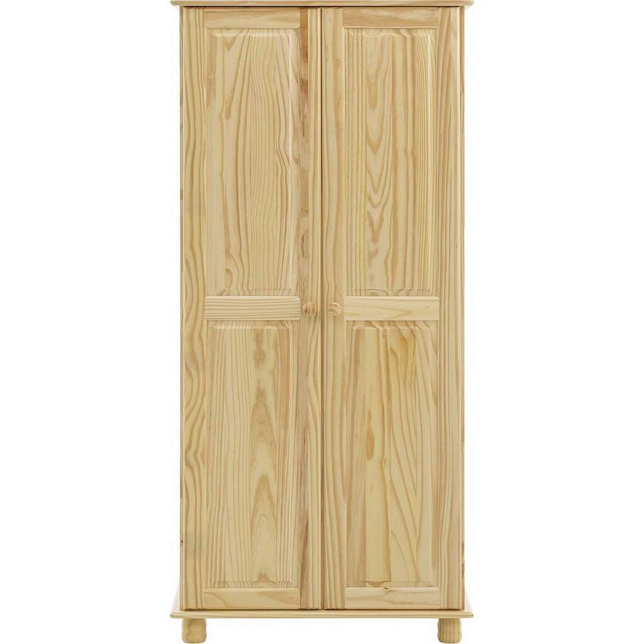 Kleiderschrank Bronda Kiefernholz natur 170