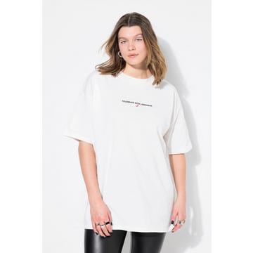 T-shirt dal taglio oversize con stampe con scritte