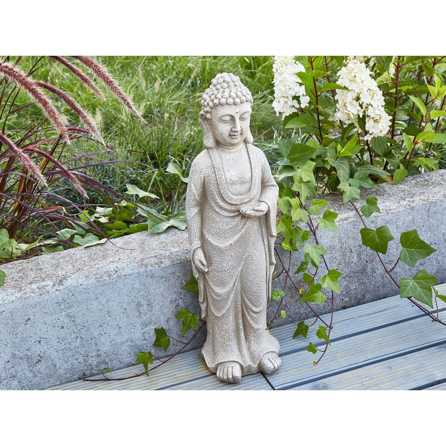 Beliani Gartenskulptur aus Magnesiumoxid  THOIRY  