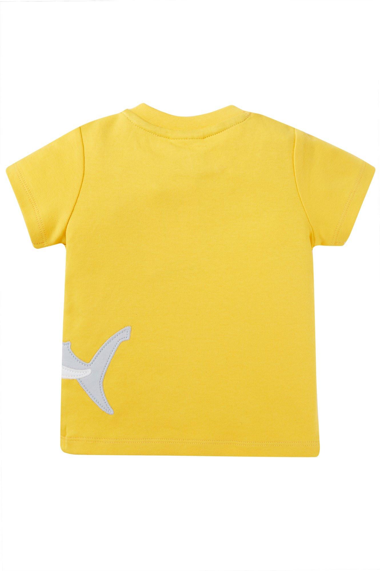 frugi  Kleinkinder T-Shirt Dandelion/Shark 